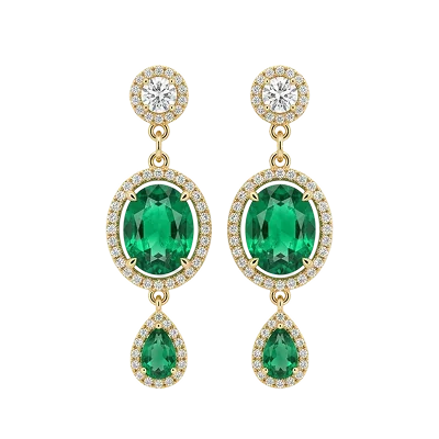 gemstone earrings