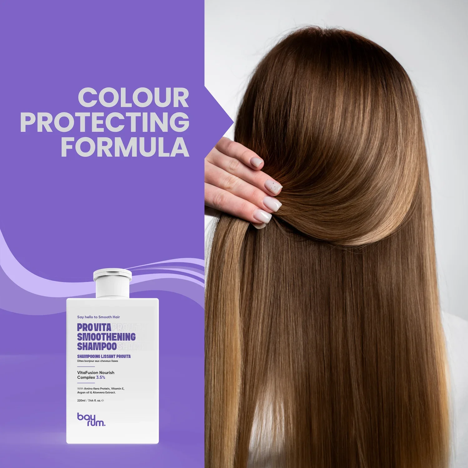bayrum provita smootheaning shampoo