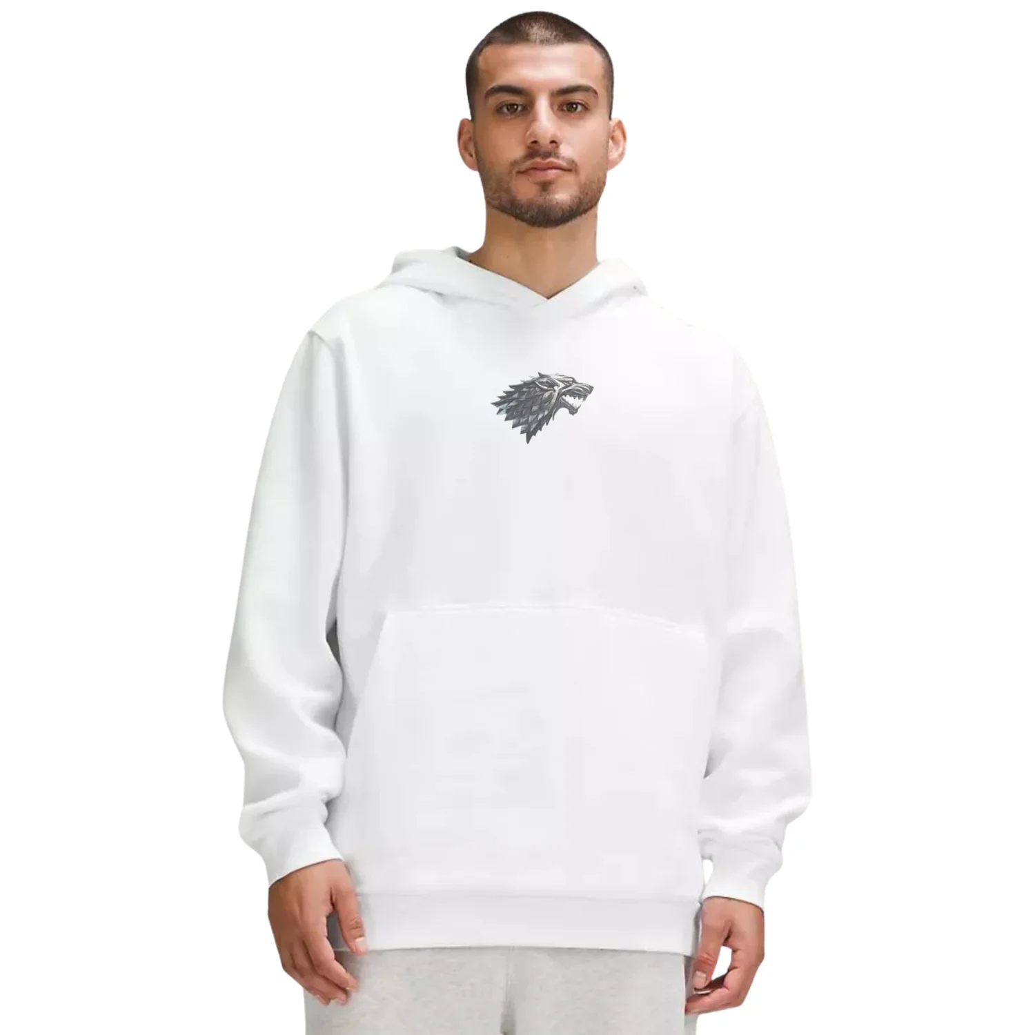 jovian attiare white men's hoodie inspired by got