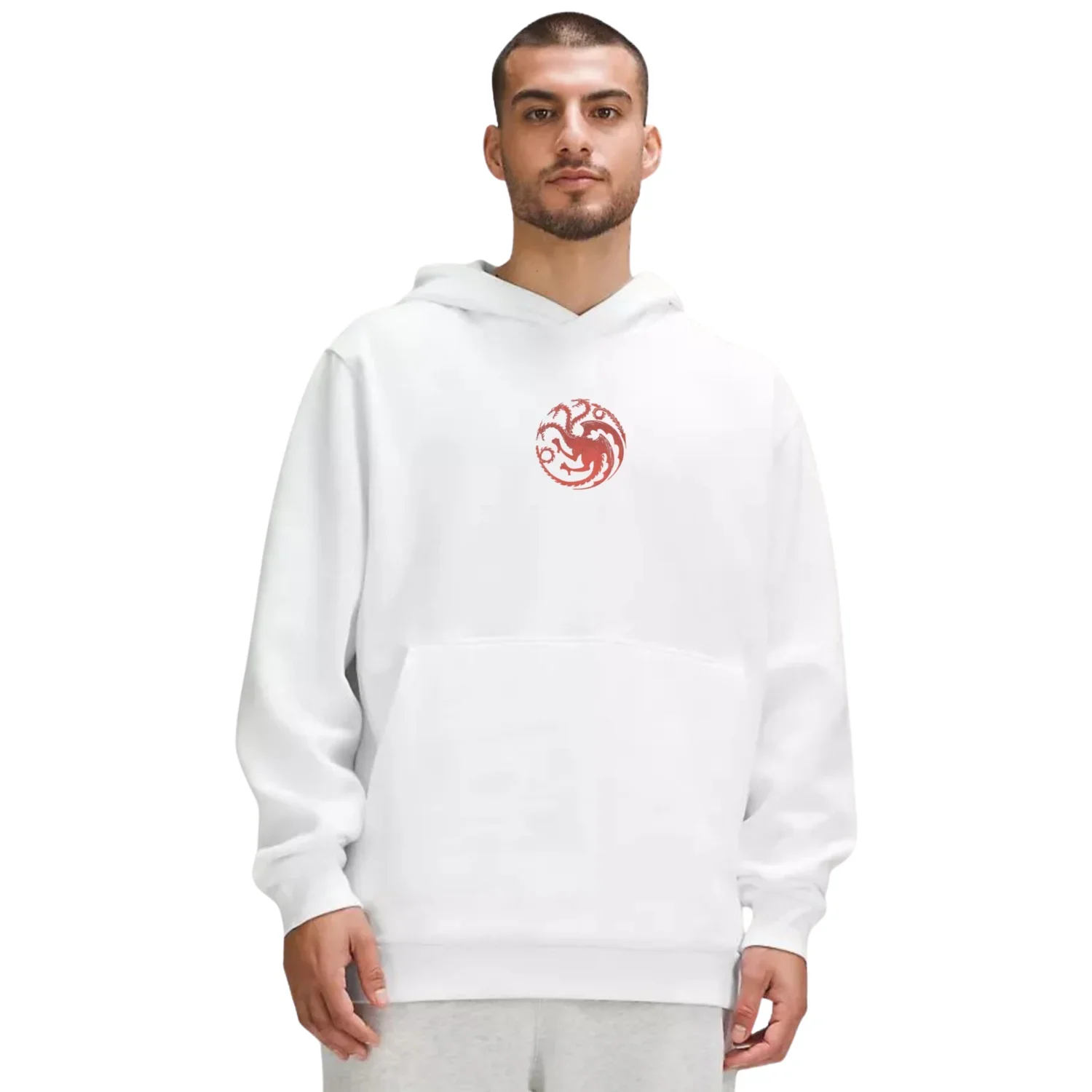 jovian attiare white men's hoodie inspired by got