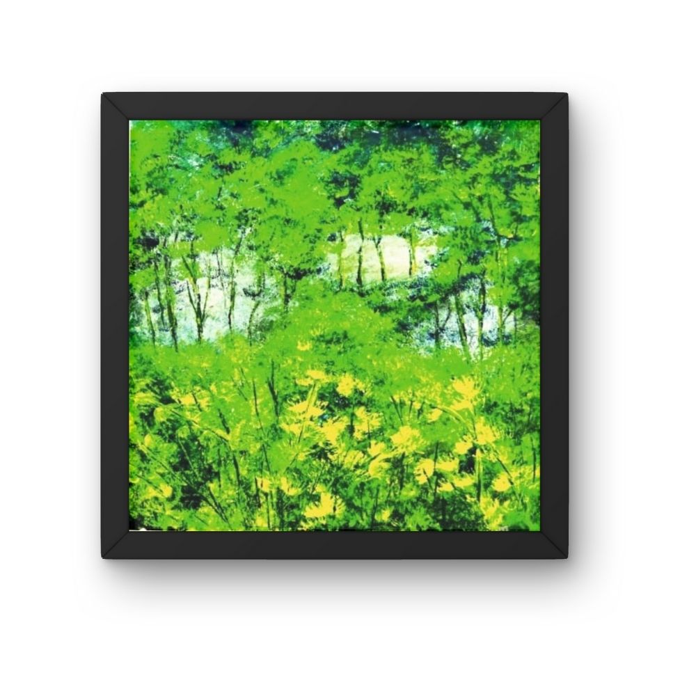 geesun crafts nature’s moodscape abstract wall art – set of 4 (dreamscapes)