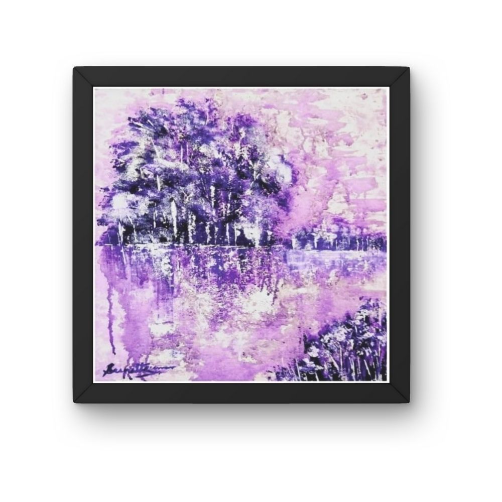 geesun crafts nature’s moodscape abstract wall art – set of 4 (dreamscapes)
