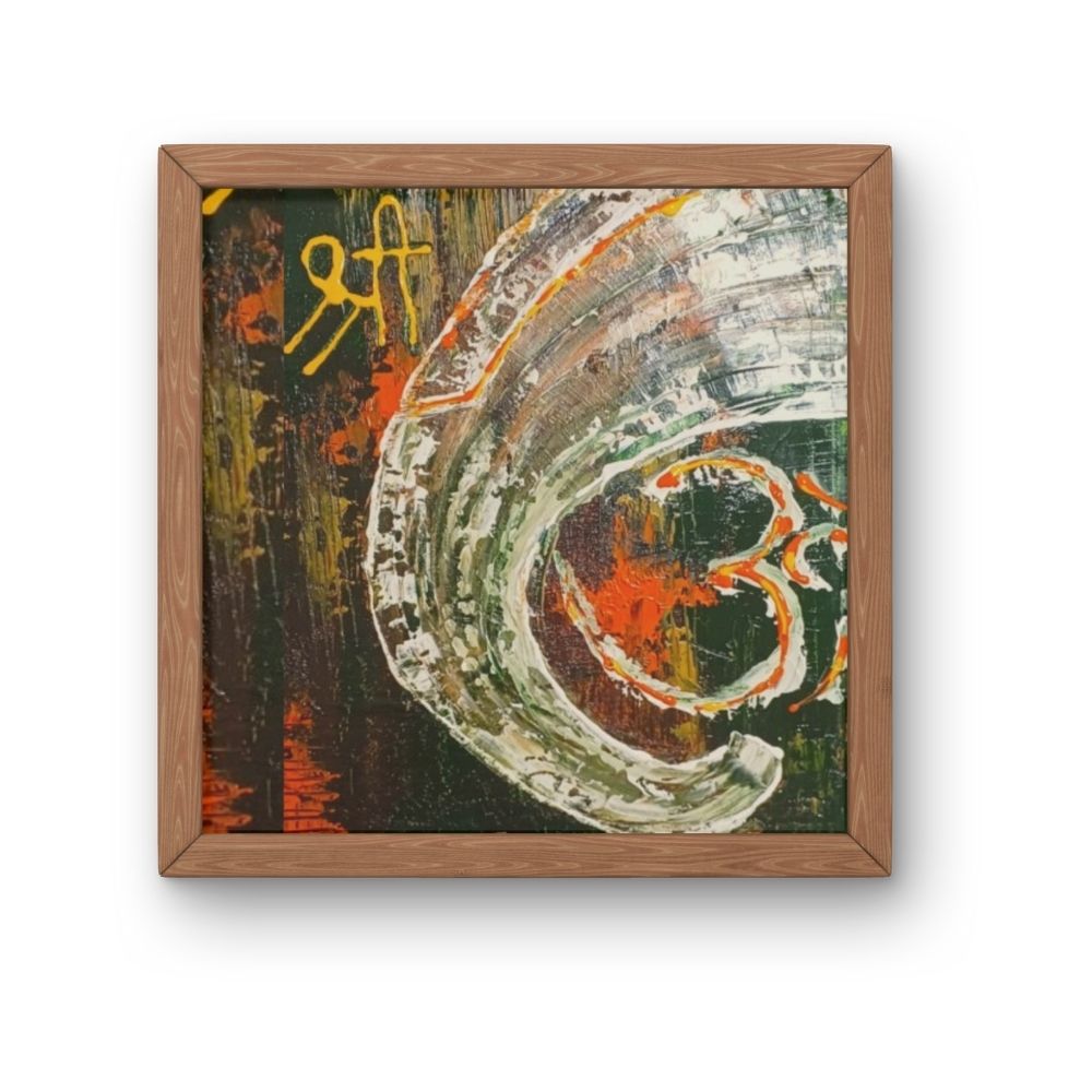 geesun crafts abstract expression fusion wall art – set of 2 (sacred symbols)
