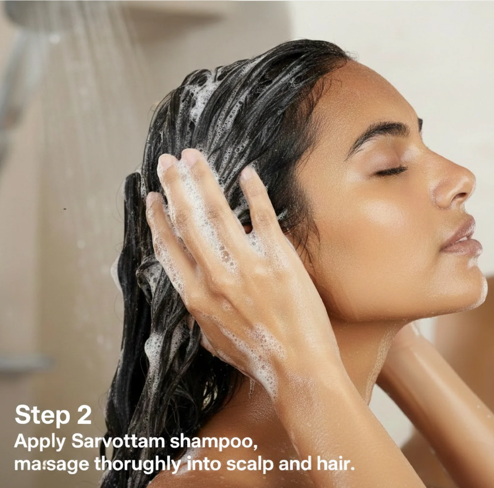 aara sarvottam shampoo for dry to normal scalp
