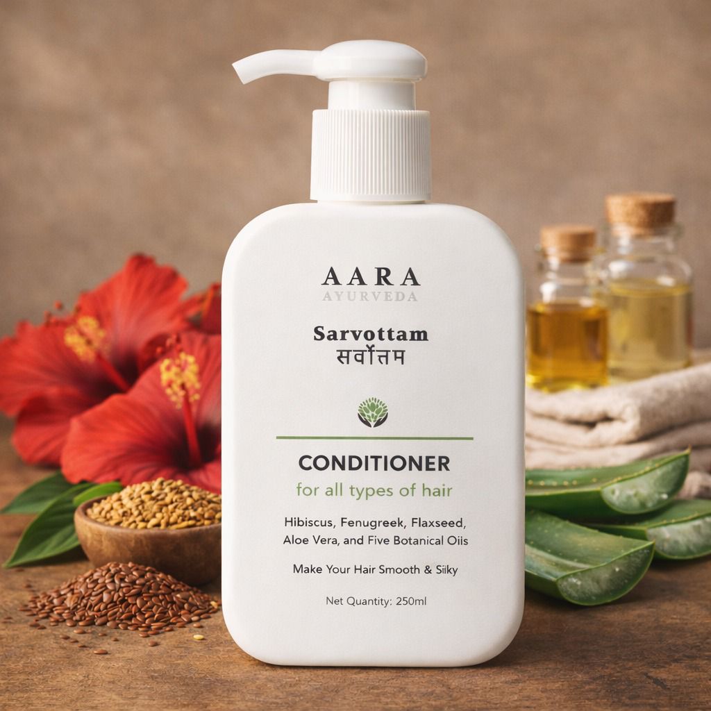 sarvottam herbal conditioner  for smooth & nourishes scalp | 250ml
