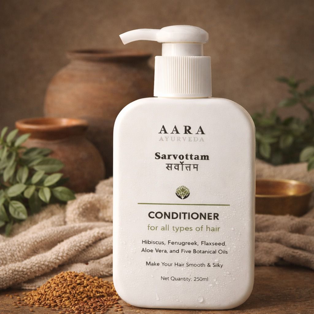 sarvottam herbal conditioner  for smooth & nourishes scalp | 250ml
