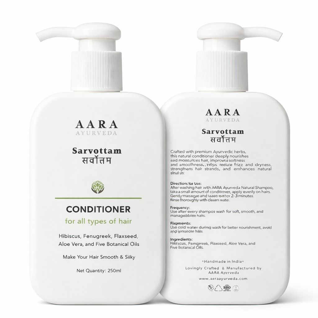sarvottam herbal conditioner  for smooth & nourishes scalp | 250ml