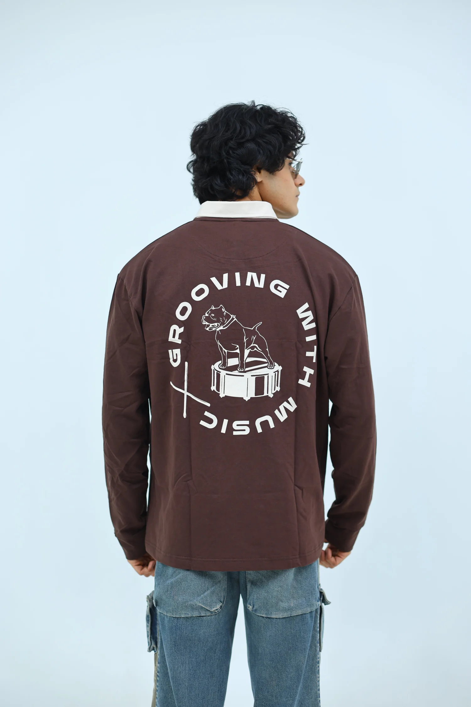 oversized jersey polo t-shirt 4