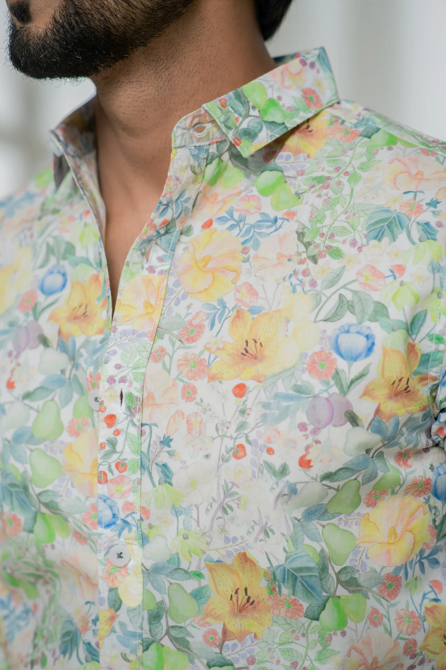 floral green bloom