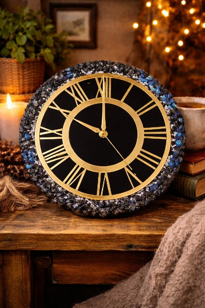 resin wall clock