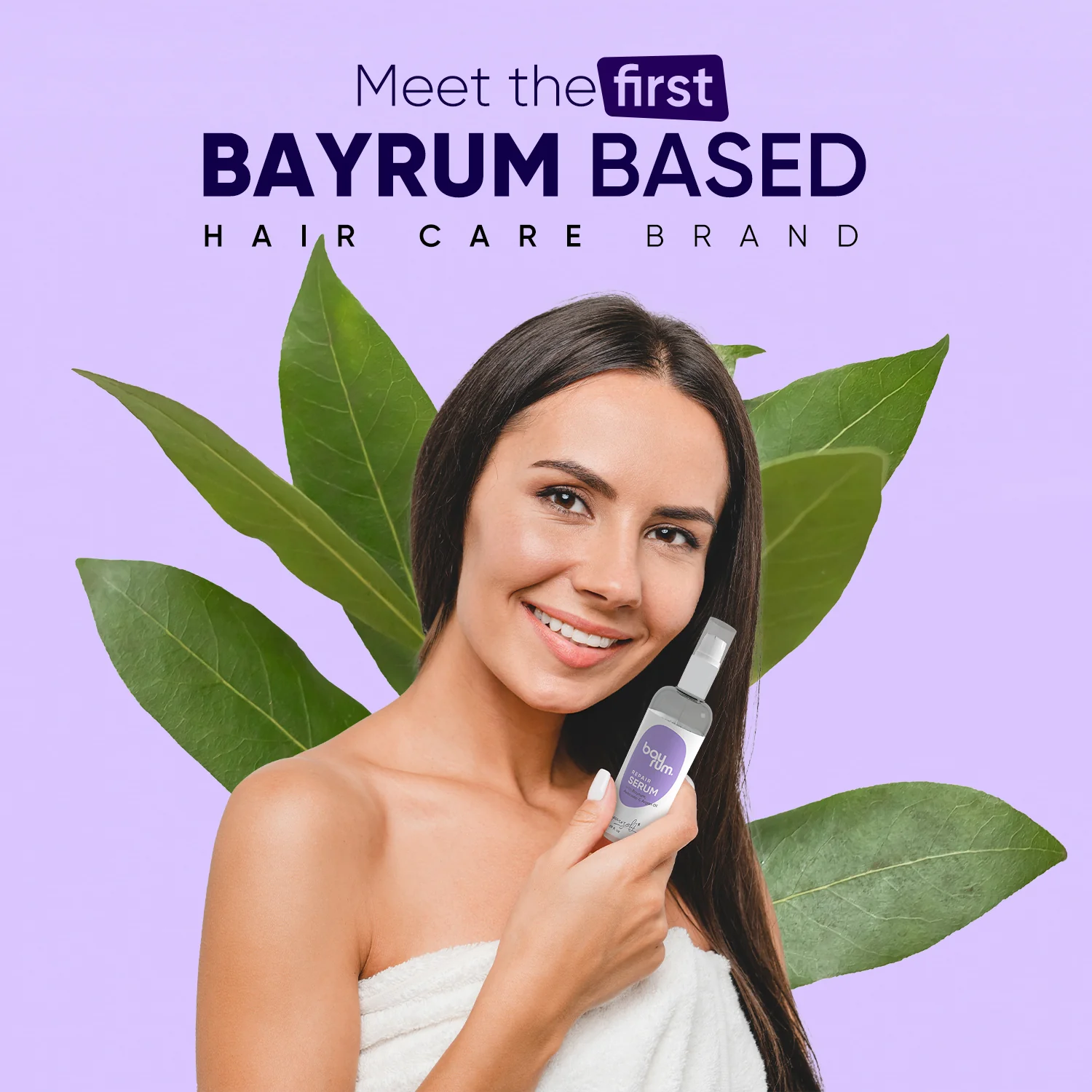 bayrum hair repair serum