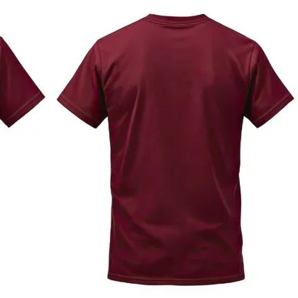 zovoto men’s solid maroon t-shirt | premium cotton blend | regular fil wear