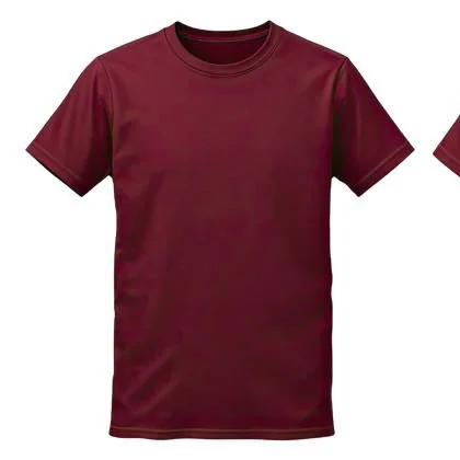 zovoto men’s solid maroon t-shirt | premium cotton blend | regular fil wear