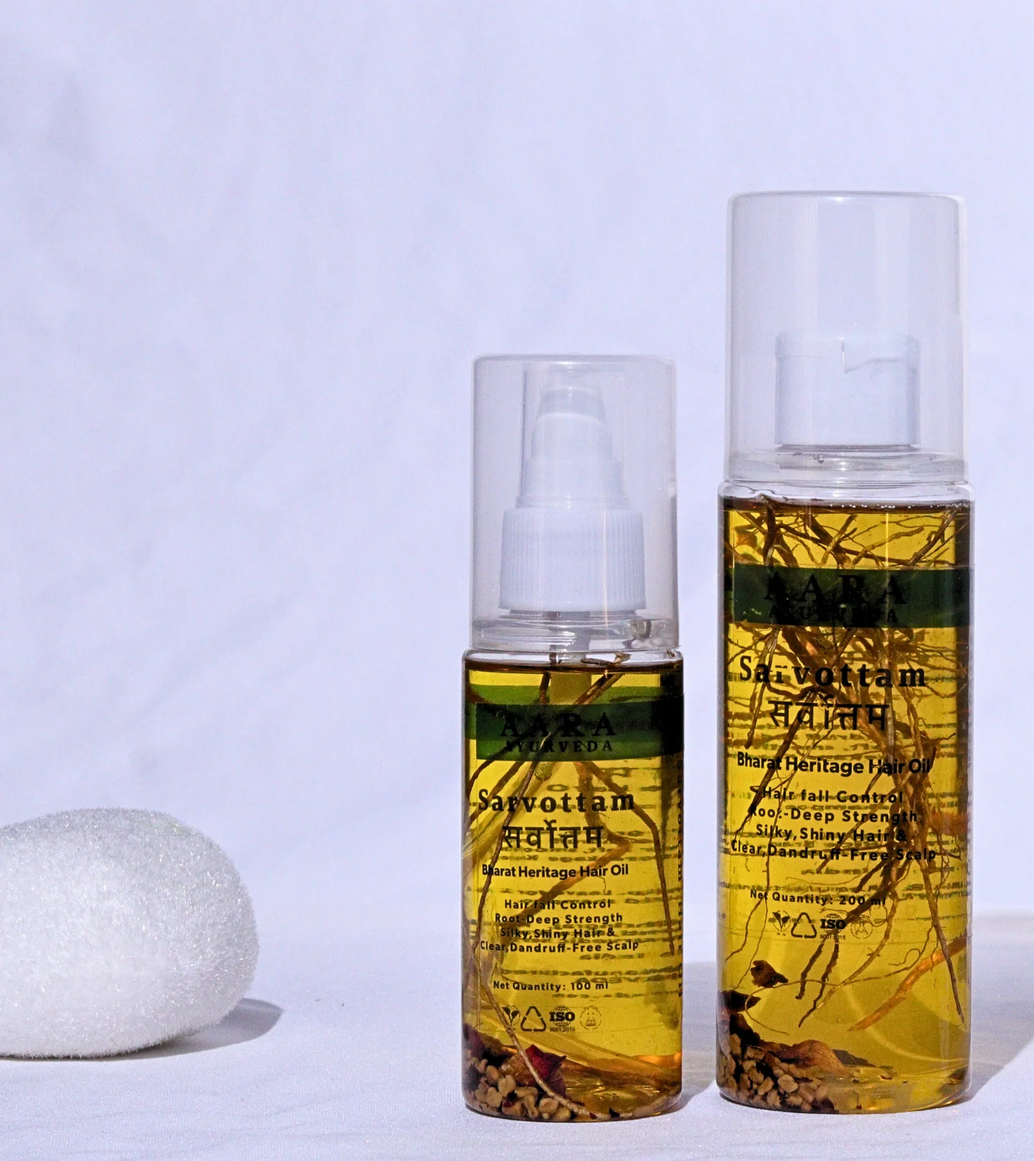 aara ayurveda sarvottam bharat heritage hair oil – anti-hair fall & root strengthening formula