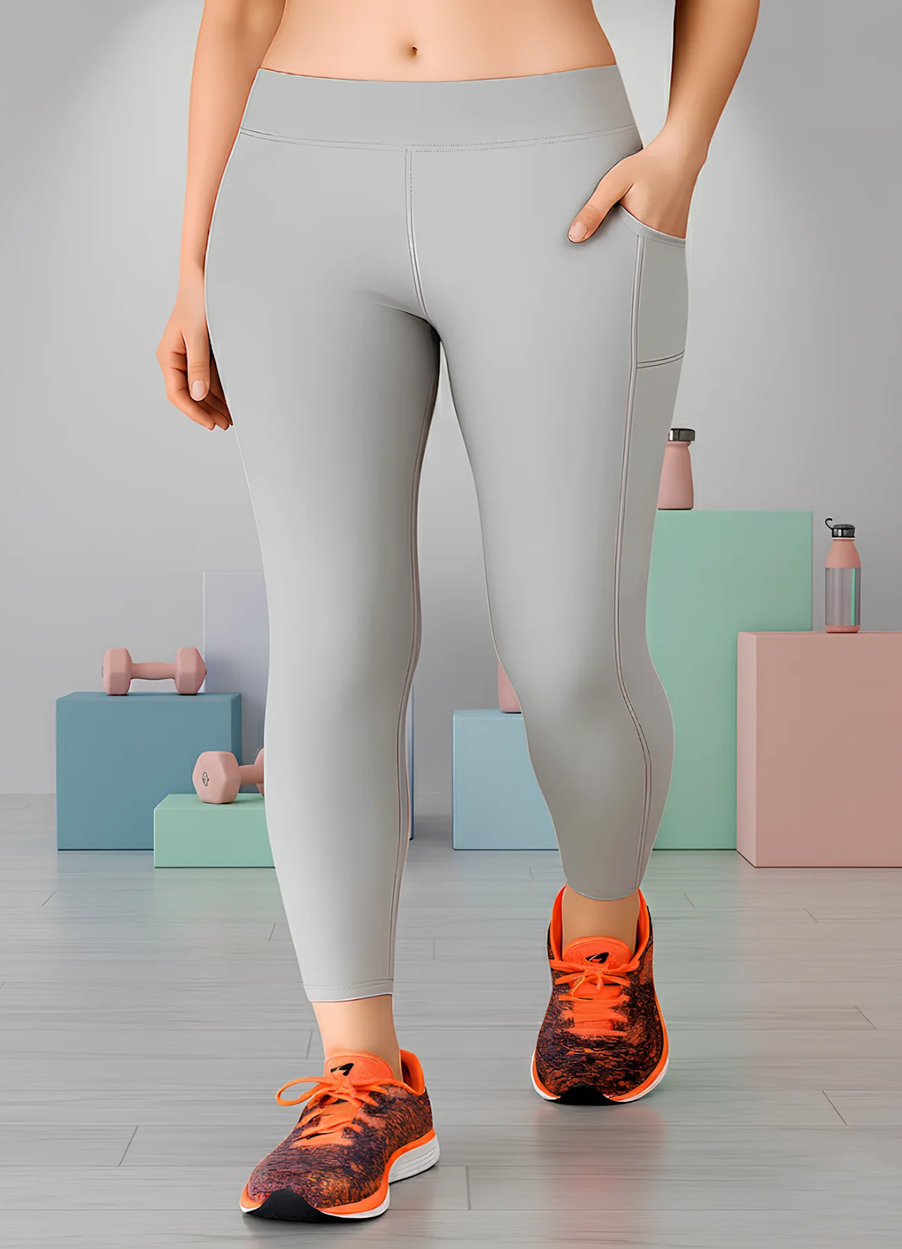 wugo latest stylish high gsm women active wear/gym-yoga pant/sport leggings for women's & girls