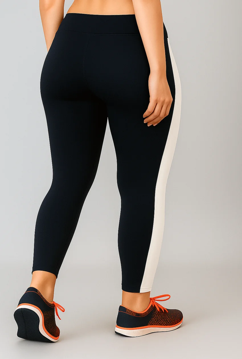 wugo latest stylish high gsm women active wear/gym-yoga pant for women's & girls navy blue