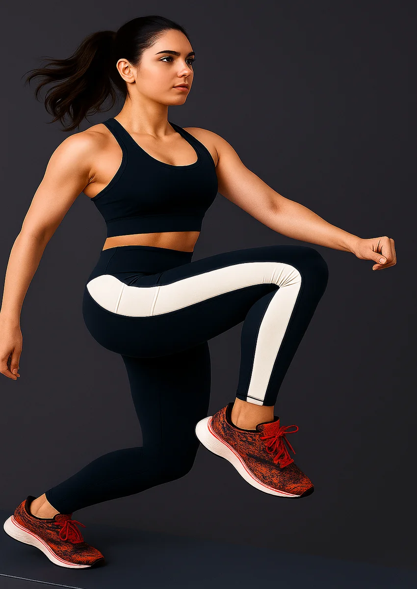 wugo latest stylish high gsm women active wear/gym-yoga pant for women's & girls navy blue