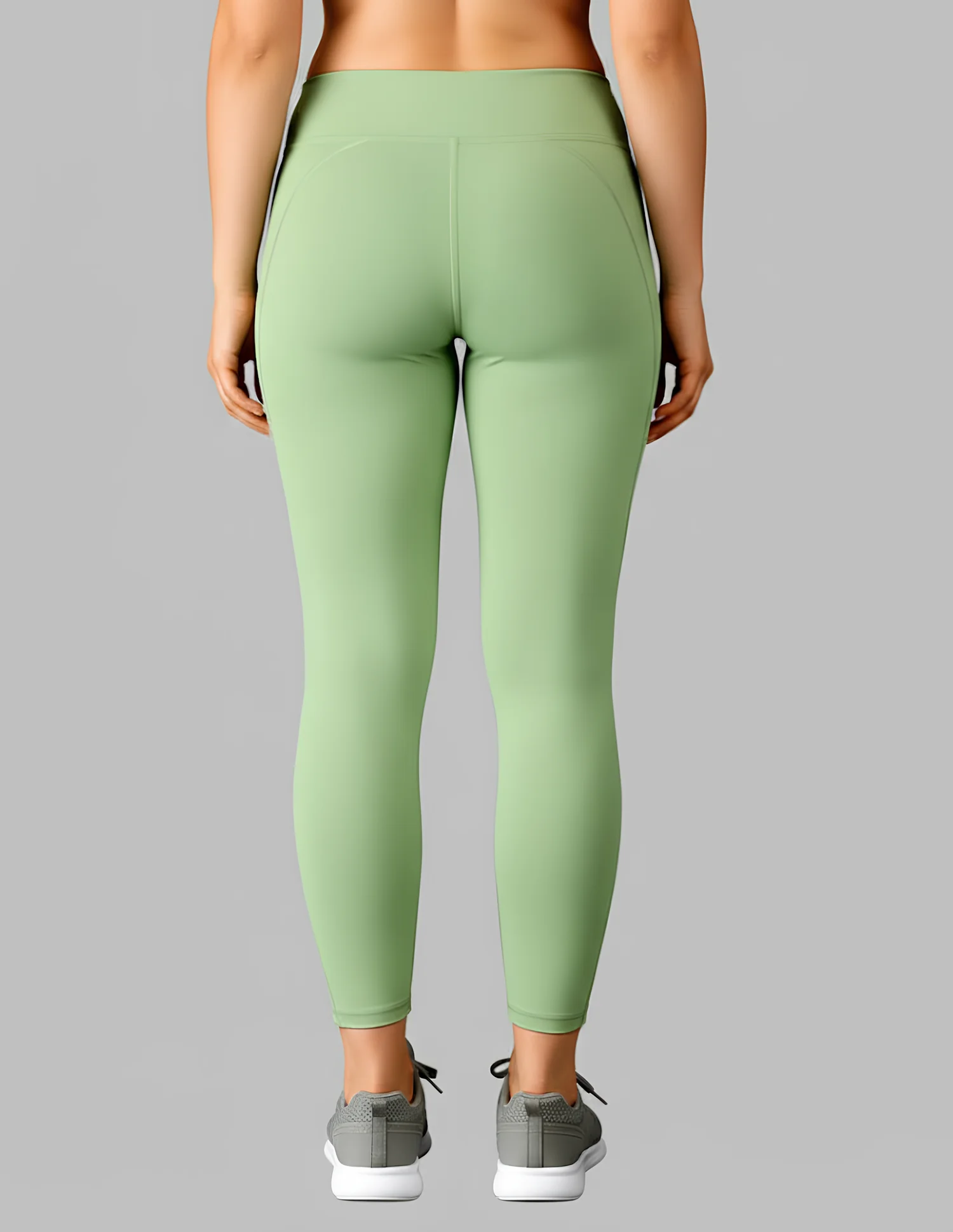 wugo latest stylish high gsm women active wear/gym-yoga pant for women's & girls-  pista green