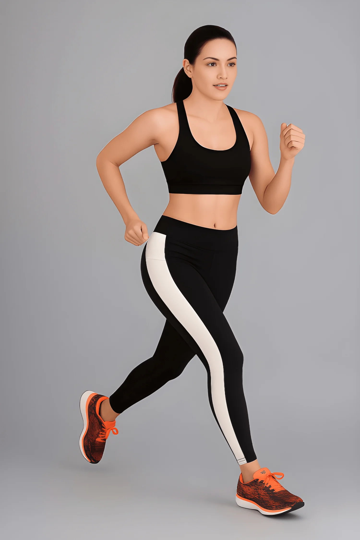 wugo latest stylish high gsm women active wear/gym-yoga pant for women's & girls - black